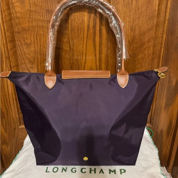 Long champ Medium Deep Purple Le Pliage - Picture 2 of 8